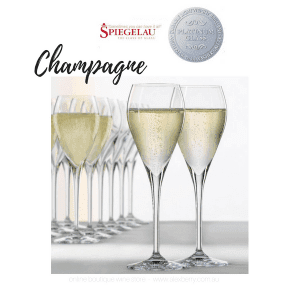 Spiegelau Crystal Champagne Speciality Flutes